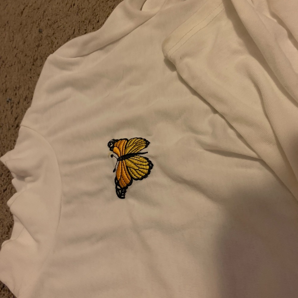 Butterfly turtleneck